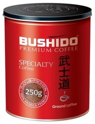 Кофе молотый Bushido Specialty, жестяная банка