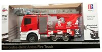 Пожарный автомобиль Double Eagle Mercedes-Benz Actros (E527-003) 1:20 40 см красный/серый/белый