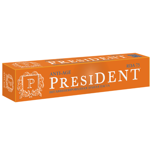фото Зубная паста president anti-age