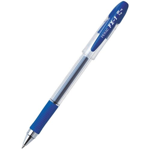 Ручка гелевая неавтоматическая PENAC FX-1 0,7мм синяя BA1903-03F ручка гелевая неавтоматическая penac fx 1 0 7мм черная ba1903 06f 12 шт