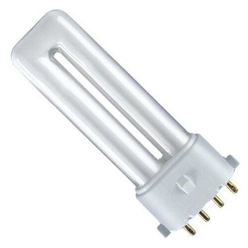 Лампа люминесцентная OSRAM Dulux S/E 830, 2G7, T12, 11 Вт, 3000 К