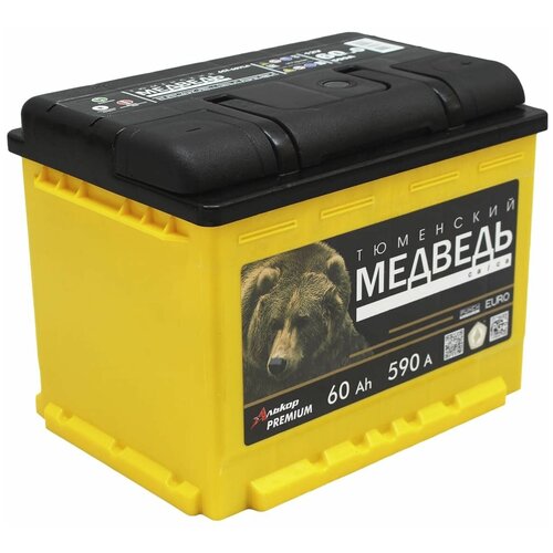 Тюменский Медведь Аккумулятор 6СТ - 60 Ач Тюменский Медведь VL Euro