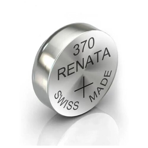 Renata Батарейка Renata SR920W 370 батарейка renata 371 элемент питания рената 371 в10 sr920sw без ртути