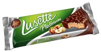 Вафли Lusette Platinum глазированные с фундуком 50 г