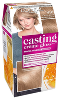 L'Oreal Paris Casting Creme Gloss Стойкая краска-уход для волос, 210, Черный Перламутровый