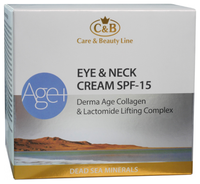 Крем Care & Beauty Line Age+ для кожи вокруг глаз и шеи SPF 15 50 мл