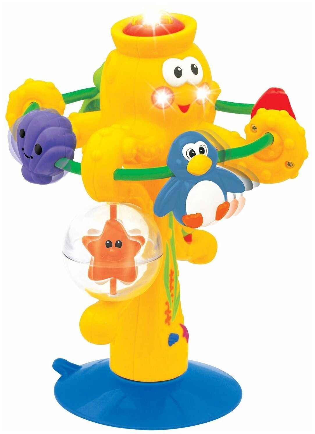 Развивающая игрушка Kiddieland Осьминог на присоске - фото №12
