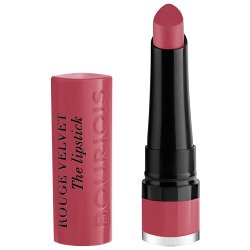 фото Bourjois помада для губ rouge velvet the lipstick, оттенок 03 hyppink chic