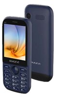 Телефон MAXVI K17 красно-черный