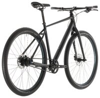 Дорожный велосипед Cube Hyde Pro (2019) black/blue 54 см (требует финальной сборки)