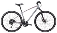 Горный гибрид Specialized Ariel Elite (2018) satin cool gray/acid pink/tarmac black reflective L (17