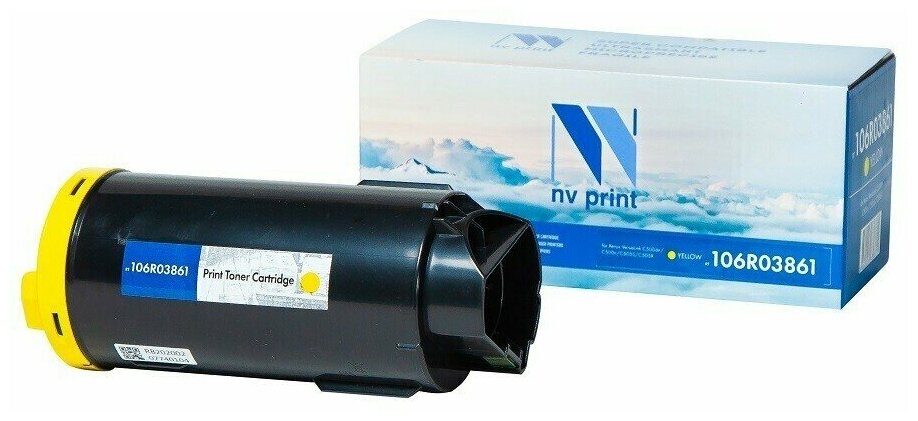 Картридж NV Print 106R03861 Yellow для принтеров Xerox VersaLink C500dn/ C500n/ C505S/ C505X, 2400 страниц