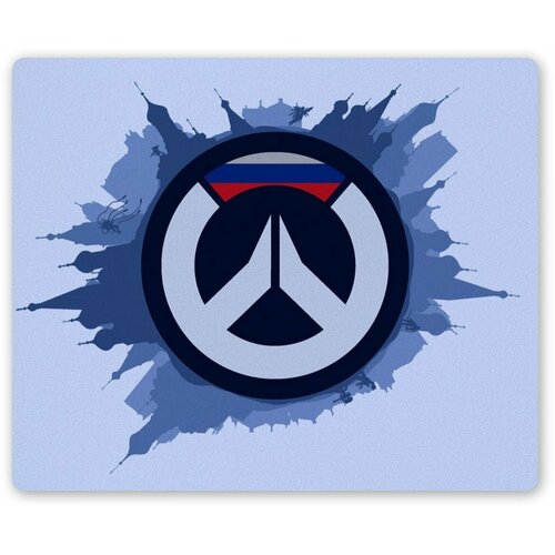 Коврик для мышки прямоугольный Overwatch Russia Logo