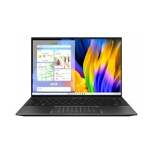 Ноутбук Asus ZenBook 14X OLED UM5401QA-L7256 90NB0UR5-M00FZ0 AMD Ryzen 7 5800H, 3.2 GHz - 4.4 GHz, 16384 Mb, 14 2.8K 2880x1800, 1000 Gb SSD, DVD нет, AMD Radeon Graphics, DOS, черный, 1.4 кг, 90NB0UR5-M00FZ0 ноутбук lenovo legion 5 15arh7h 82rd006mrk amd ryzen 7 6800h 3 2 ghz 4 7 ghz 16384 mb 15 6 qhd 2560x1440 1000 gb ssd dvd нет nvidia geforce rtx 3070 8192 mb dos серый 2 4 кг 82rd006mrk