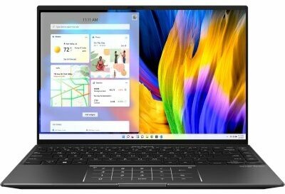 Ноутбук Asus ZenBook 14X OLED UM5401QA-L7256 90NB0UR5-M00FZ0 AMD Ryzen 7 5800H, 3.2 GHz - 4.4 GHz, 16384 Mb, 14" 2.8K 2880x1800, 1000 Gb SSD, DVD нет, AMD Radeon Graphics, DOS, черный, 1.4 кг, 90NB0UR5-M00FZ0