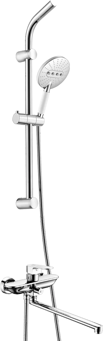 Душевая система WasserKRAFT Dinkel (A580244) с длинным изливом для ванны