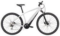 Электровелосипед Specialized Men's Turbo Vado 1.0 (2019) metallic white silver w/blue ghost pearl/bl