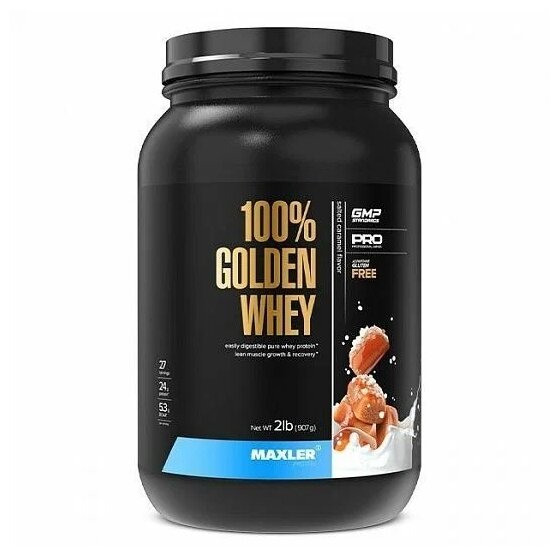 100% Golden Whey (908 гр) (Соленая карамель)