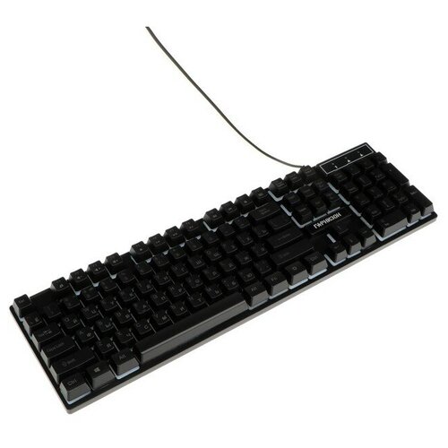 Гарнизон Клавиатура Гарнизон GK-200GL игровая проводная механическая104 клавиши подсветка чёрная 146800₽