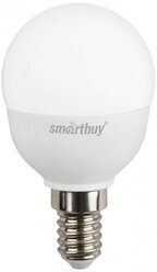 Лампа светодиодная SmartBuy SBL 4000K, E14, P45, 7Вт, 4000 К