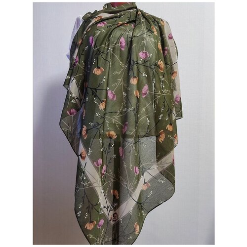 фото Женский платок на шею нет бренда