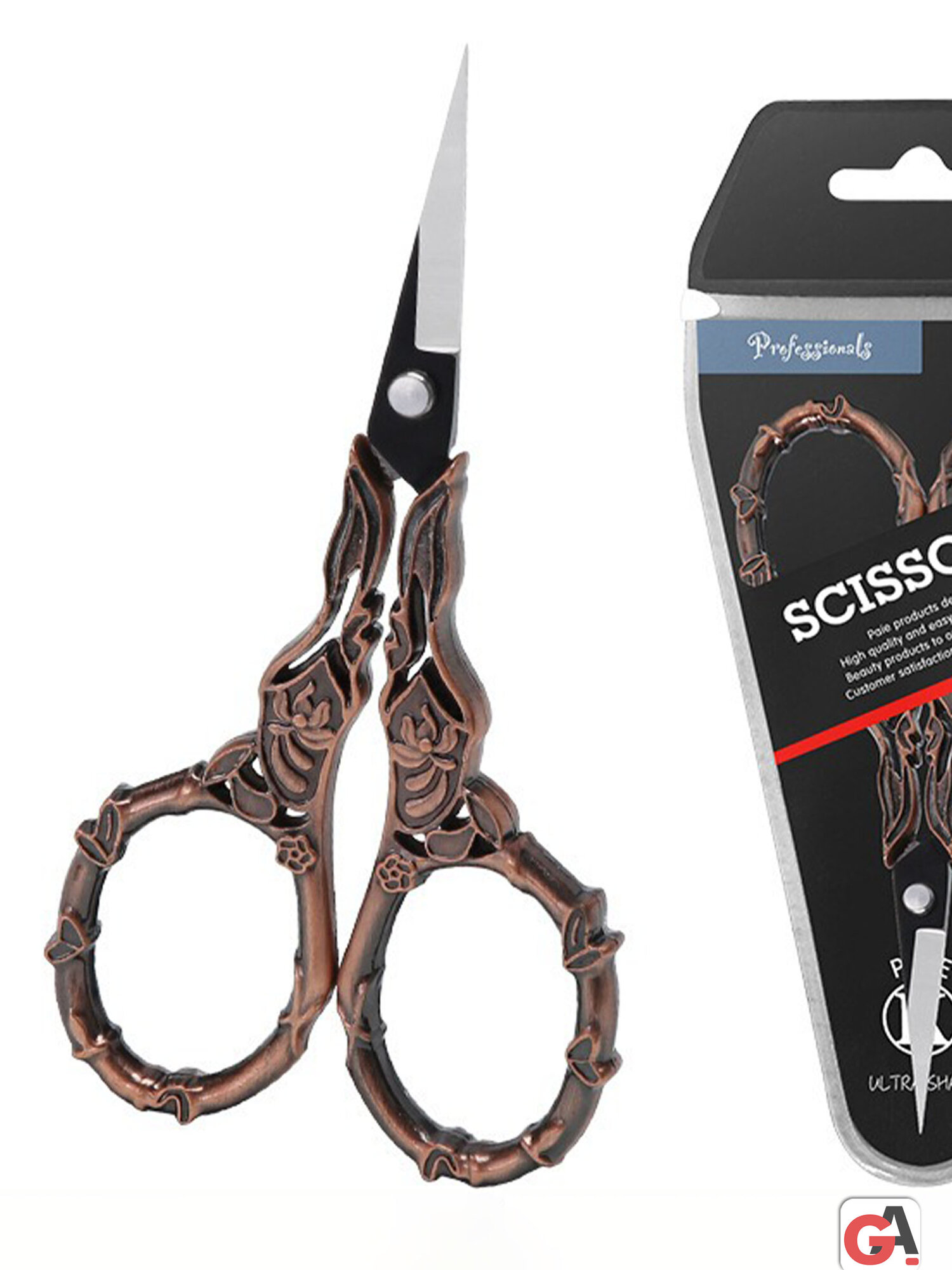 Ножницы для рукоделия узорные