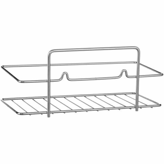 Ремоколор Полка для ванной прямая 1 ярус гальваника цинк цвет хром 67-0-656