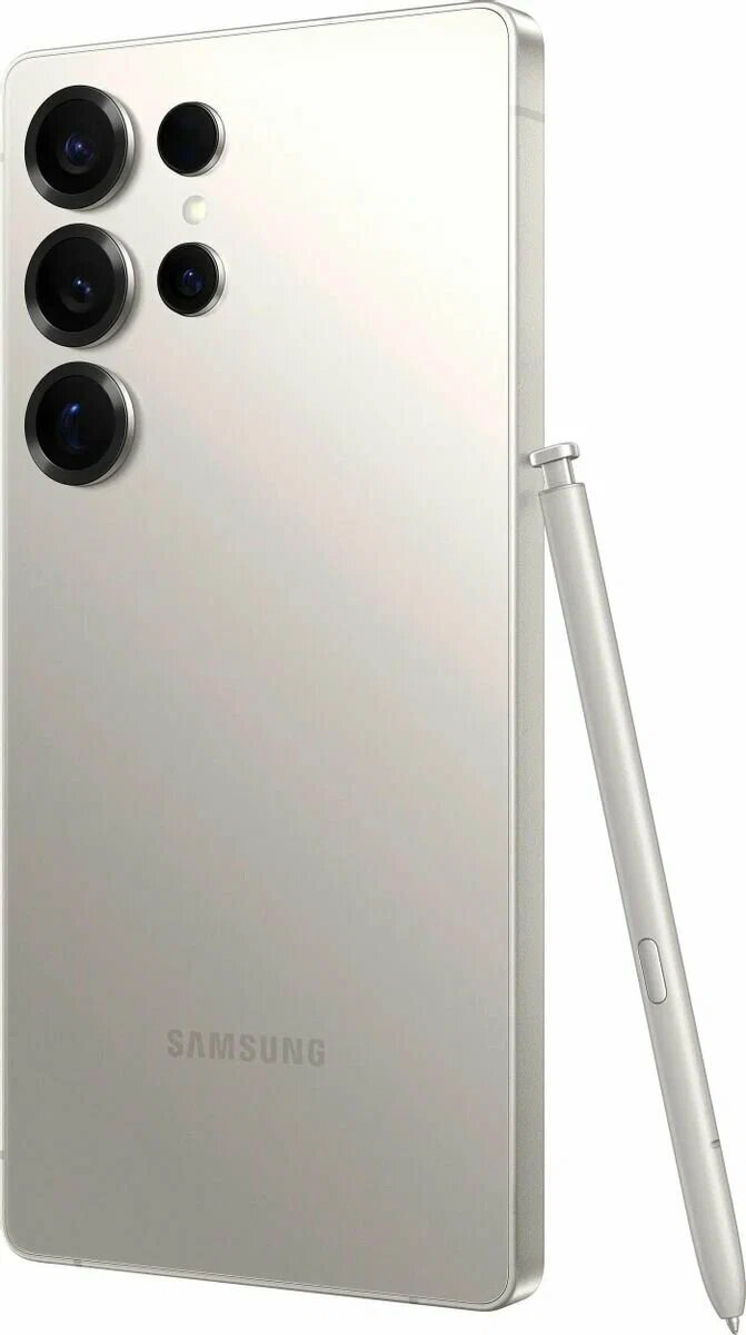 Смартфон Samsung Galaxy S25 Ultra 12/512 ГБ, Dual: nano SIM + eSIM, Titanium Gray — фото 1