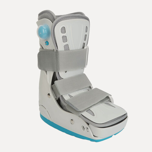 Изображение товара Air Cam Walker Boot Фиксация надувного короткого бандажа на щиколотке с двумя газовыми камерами для хирургии ахиллова сухожилия M Длина подошвы 11,4 дюйма