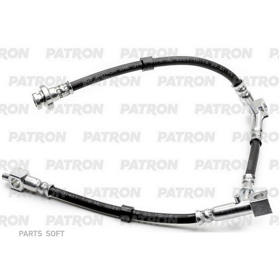 Шланг тормозной передн левый NISSAN: PRIMERA 02- PATRON PBH0059 | цена за 1 шт