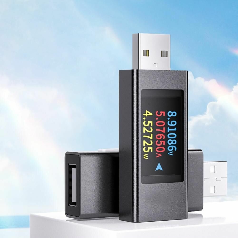 OZ-BDOT-KWS-MX23 USB-тестер, вольтметр постоянного тока, цифровой амперметр, измеритель мощности, тестер нагрузки
