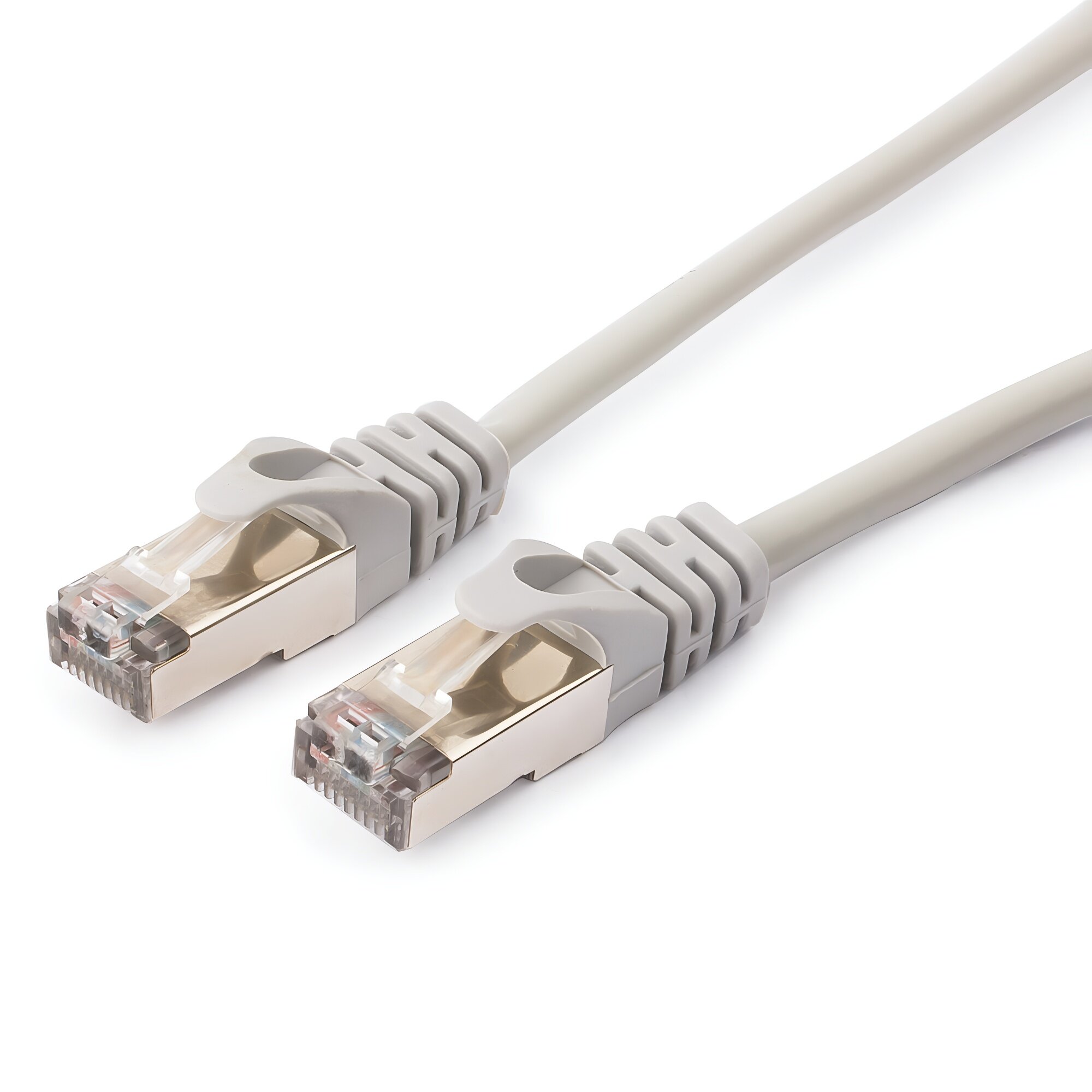 Патч-корд FTP Cablexpert серый кат.5e литой многожильный 10м PP22-10M