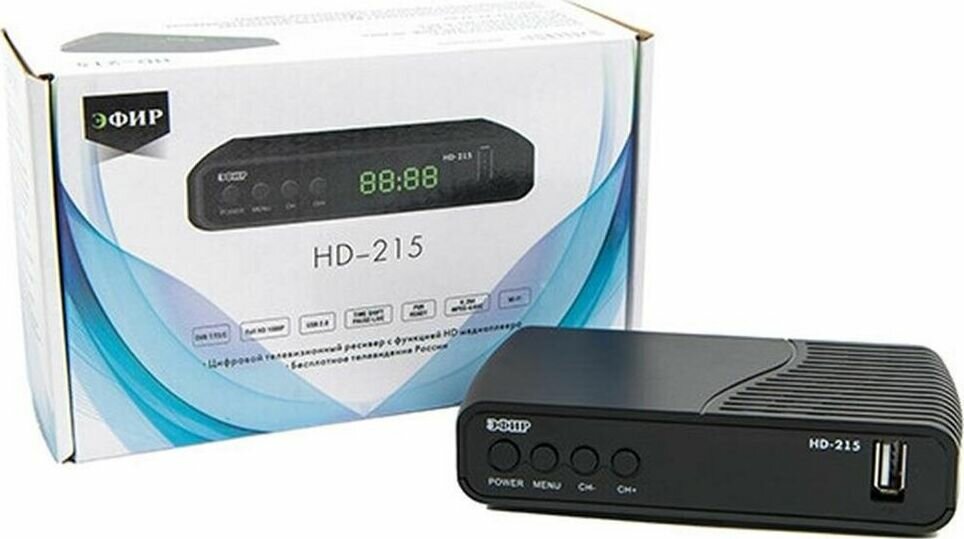 Приставка для цифрового ТВ ресивер HD-215 Dolby Digital