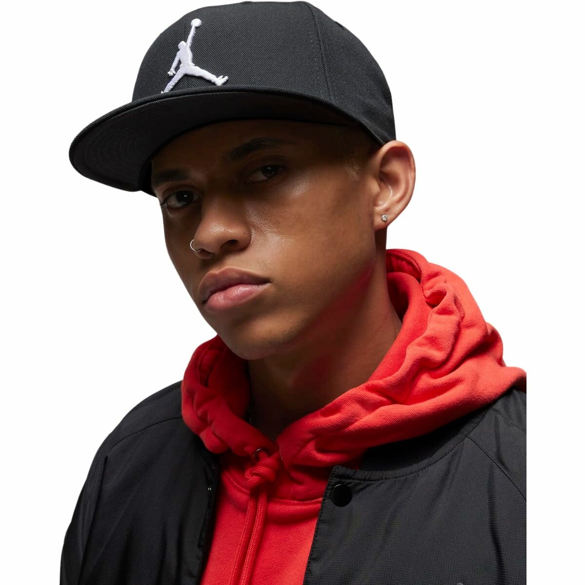 Бейсболка NIKE Jordan Jumpman Pro Adjustable Cap для мужчин, размер L/XL, черный