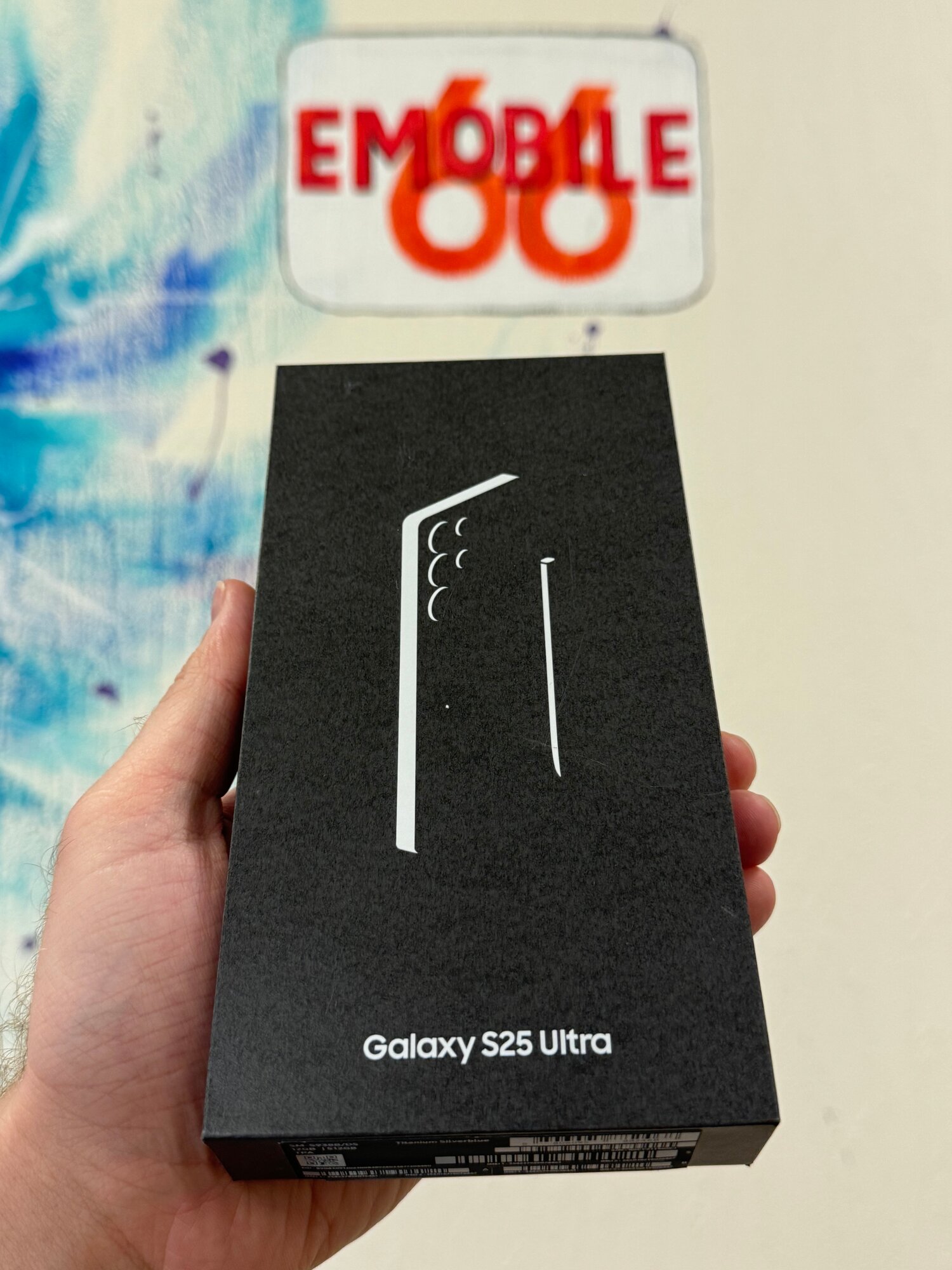 Смартфон Samsung Galaxy S25 Ultra, 12/256Gb, nano SIM+eSIM, Titanium Silverblue (Синий титан)