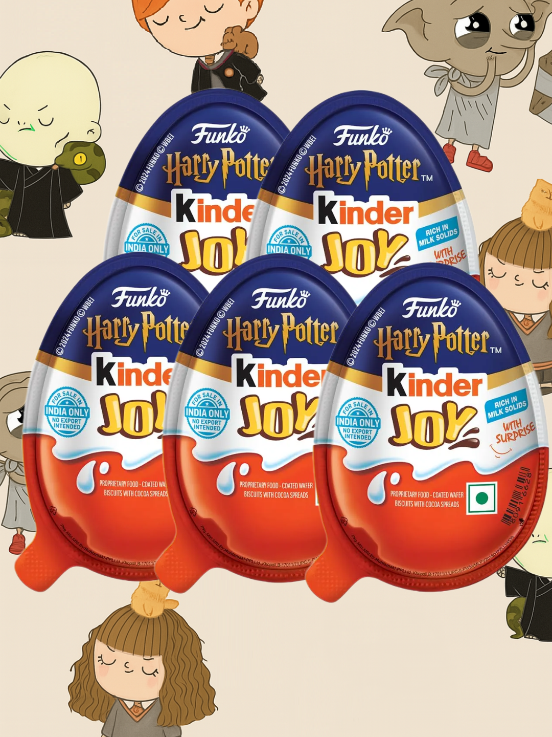 Kinder Joy Harry Potter, набор 5 шт.