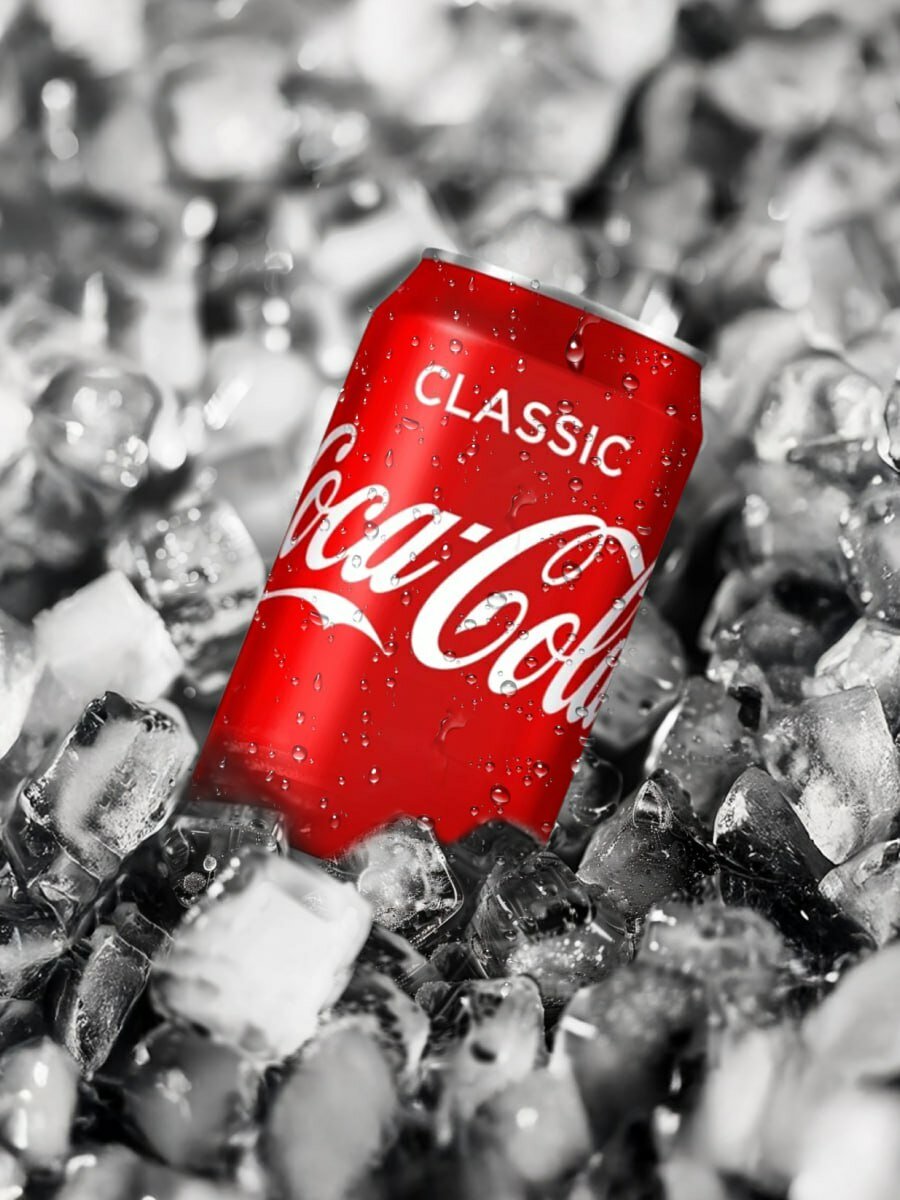 Coca-Cola (Кока-Кола) 0,3 л. 4 шт. напиток газированный ЖБ — фото 1
