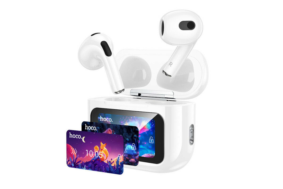 Беспроводные наушники Hoco EW 81 TWS, с ANC, Bluetooth 5.4, 14 часов работы — фото 1