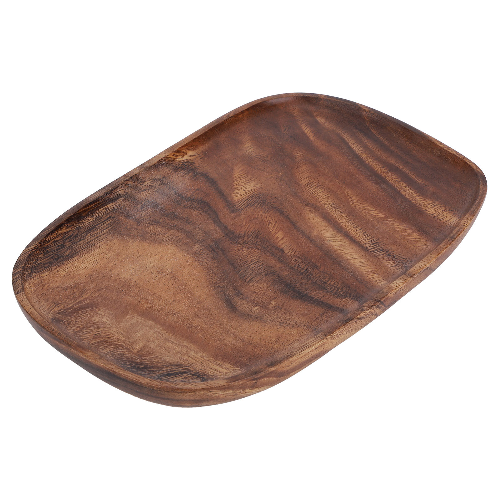 Нерегулярный деревянный поднос для хранения органайзер для закусок фруктов аксессуары для стола украшение для тарелки быстрого питания 30x20 см