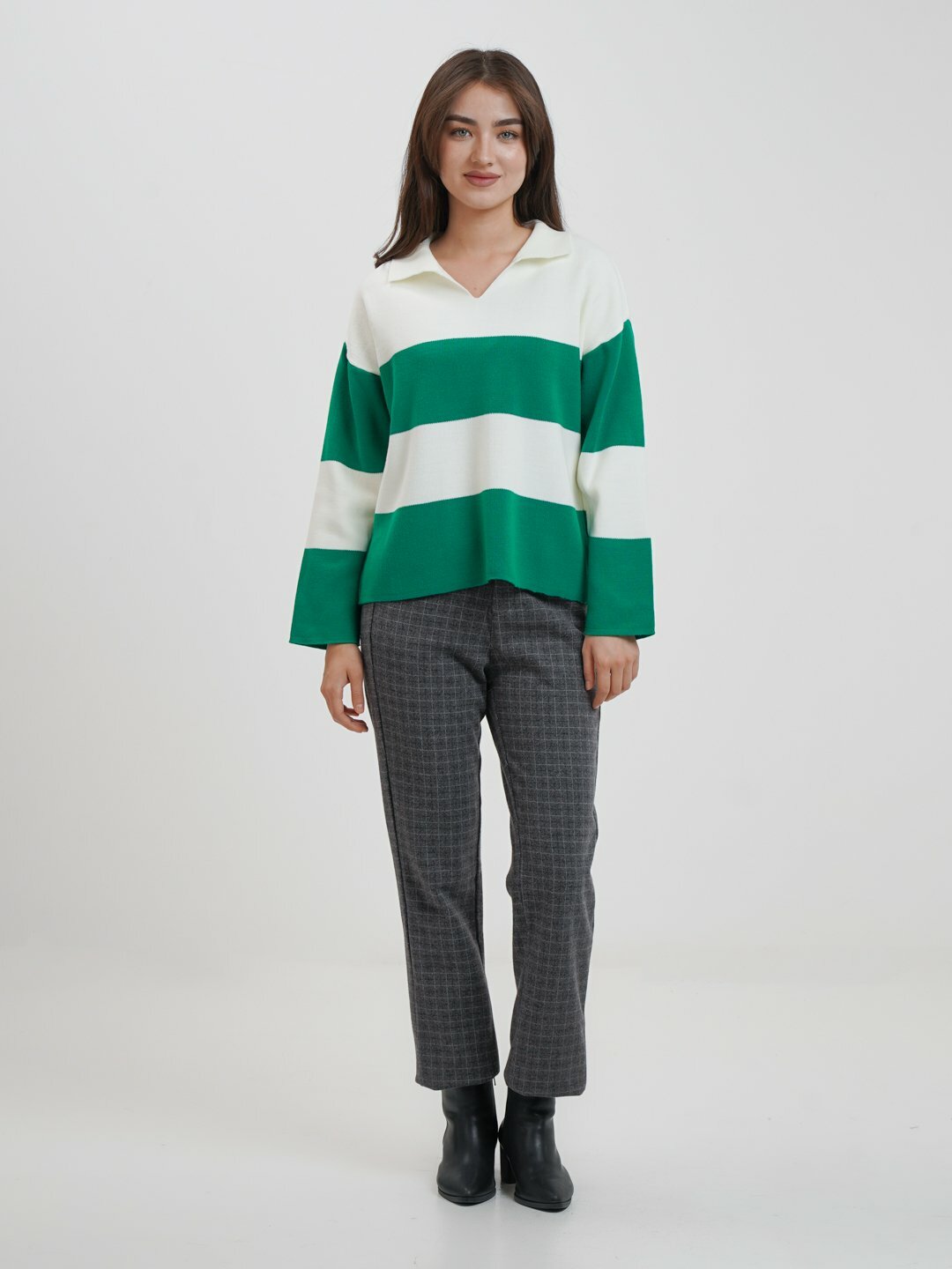 Туника Didov TRIKO 2226, размер 42-52, зеленый — фото 1