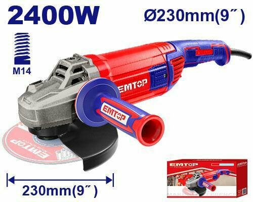 Болгарка EAGR24093 220-240V~50/60Hz 230 мм– мощность и контроль для любой задачи каждый день