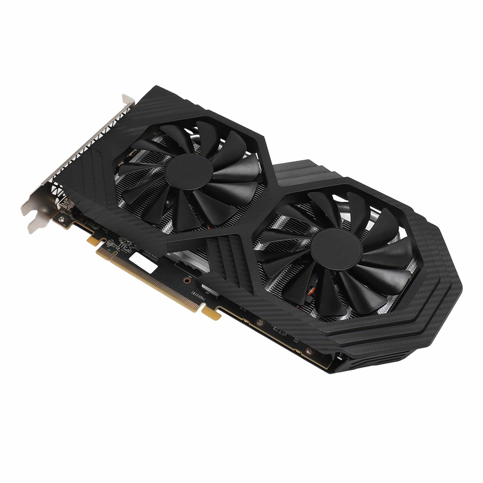 RX590 8 ГБ GDDR5 256-битная игровая видеокарта PCI Express 3.0 X16 с двойным вентилятором охлаждения, тихий, быстрый рассеиватель тепла, видеокарта графического процессора