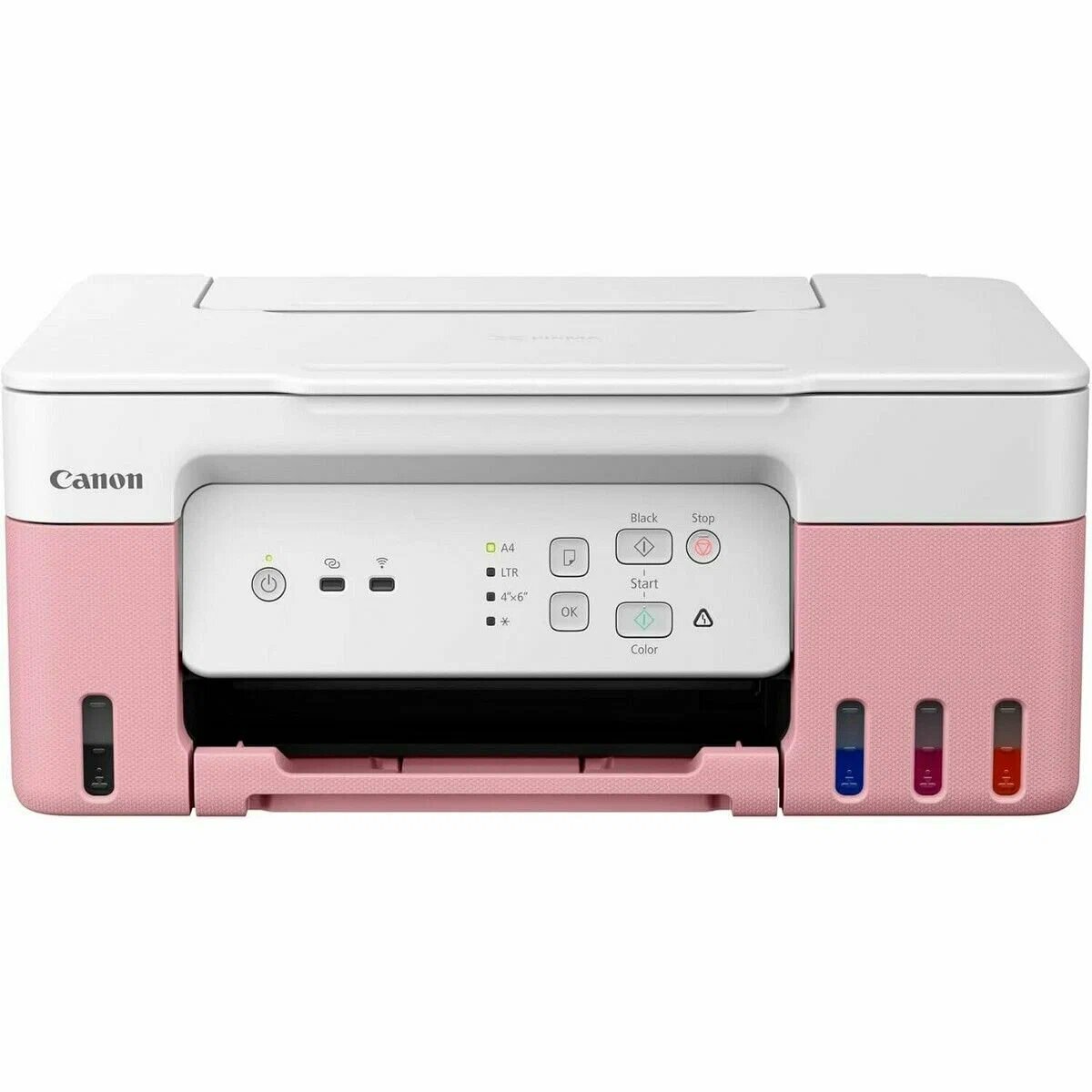 МФУ Canon PIXMA G3430, поддержка AirPrint/Bluetooth/USB/Wi-Fi, цвет розовый