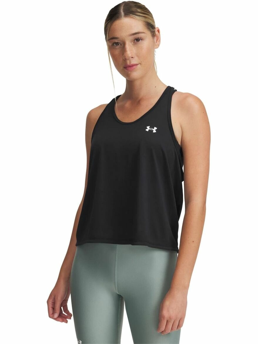 Майка спортивная Under Armour Tech Swing Tank, размер MD, черный