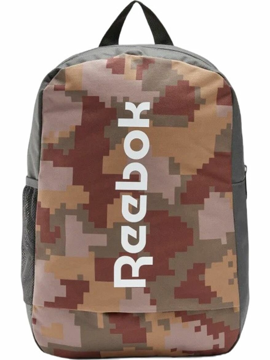 Сумка спортивная Reebok, 25.25х38, ручная кладь, коричневый