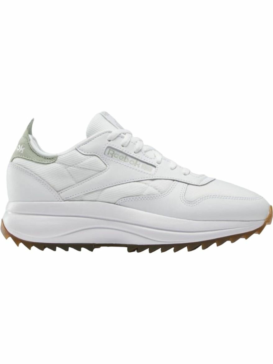Кроссовки Reebok Classic Leather SP Extra, полнота F, размер 6,5 US, зеленый/бежевый