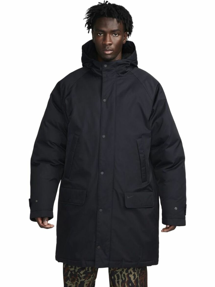 Куртка NIKE M NL FILLED PARKA, размер L INT, черный
