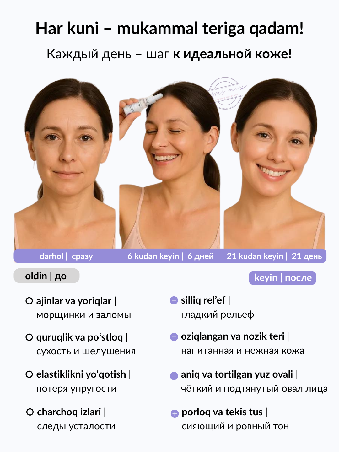 MIXIT Active Collagen Booster Serum — антивозрастная сыворотка с коллагеном, 30 мл — фото 1