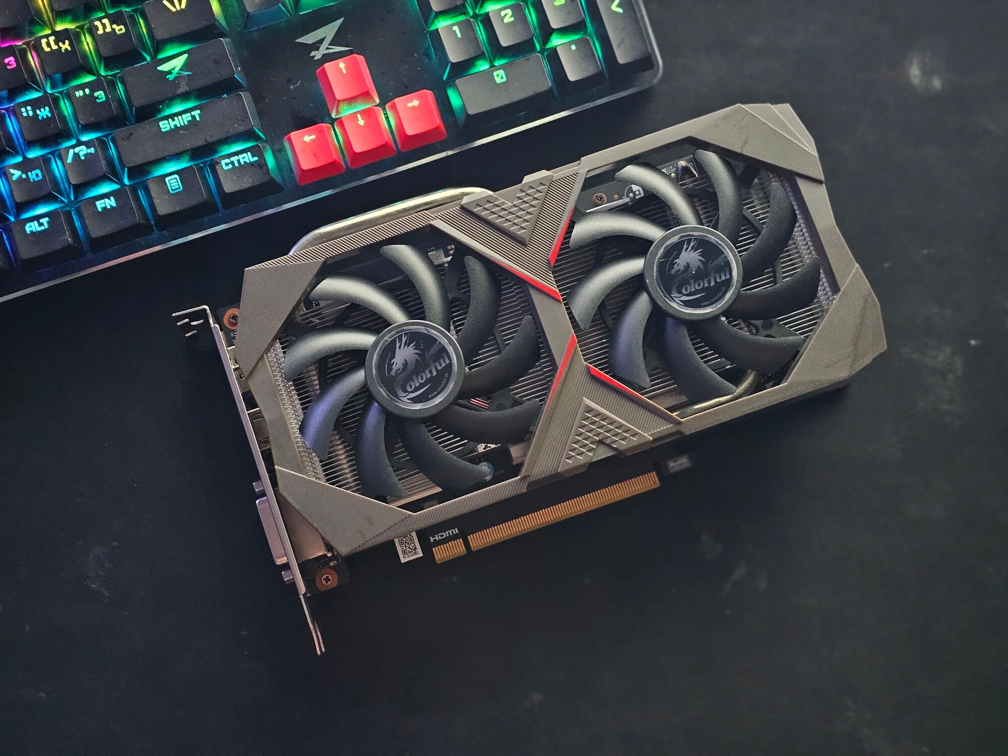 Игровая видеокарта Colorful GeForce GTX 1660 Super, GDDR6, 6GB