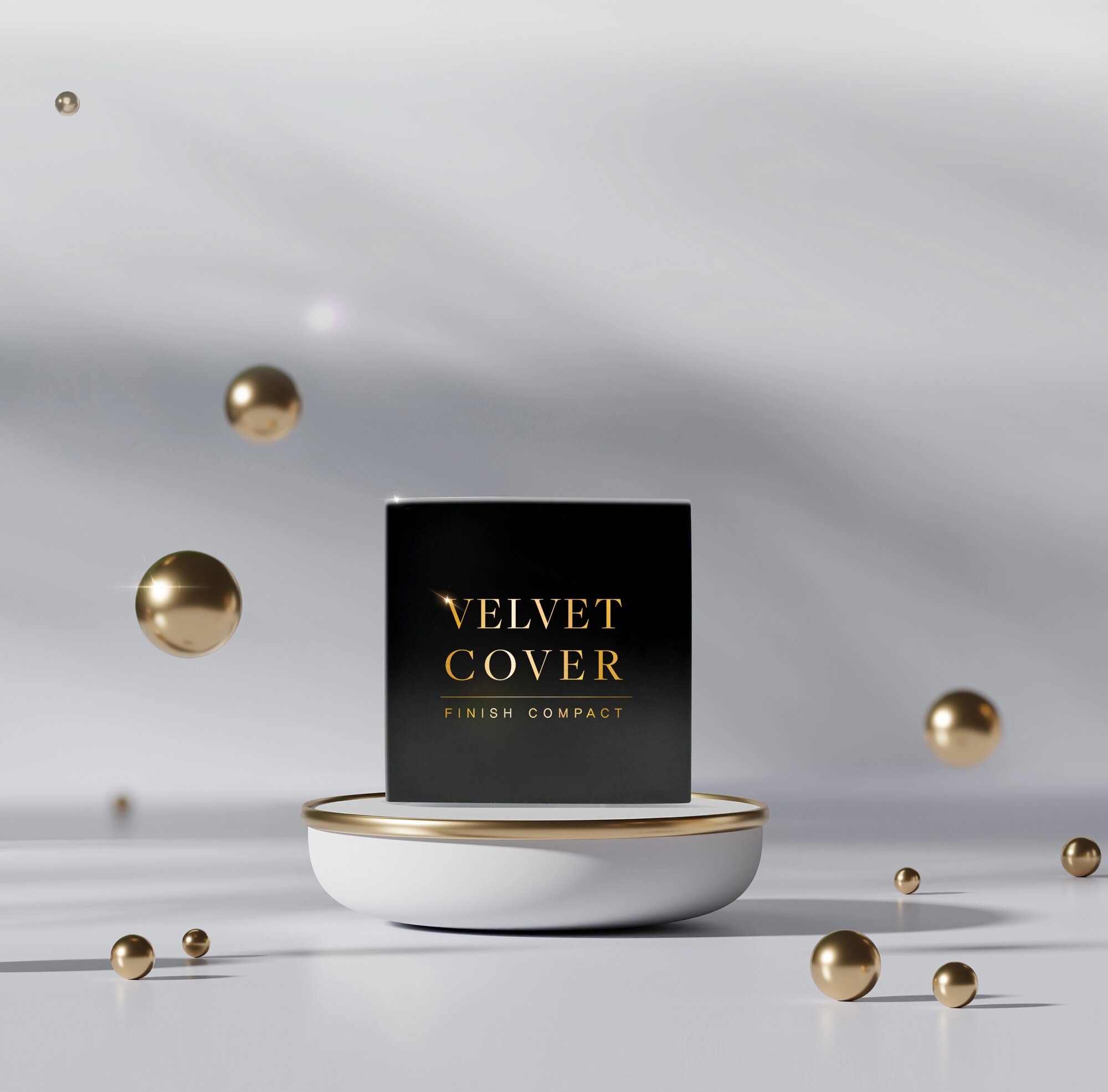 Компактная пудра Dr. Hedison Velvet Cover, SPF 24, стойкая, бежевая